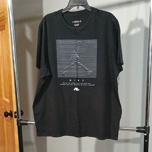 Nike Black Graphic Men's T-Shirt